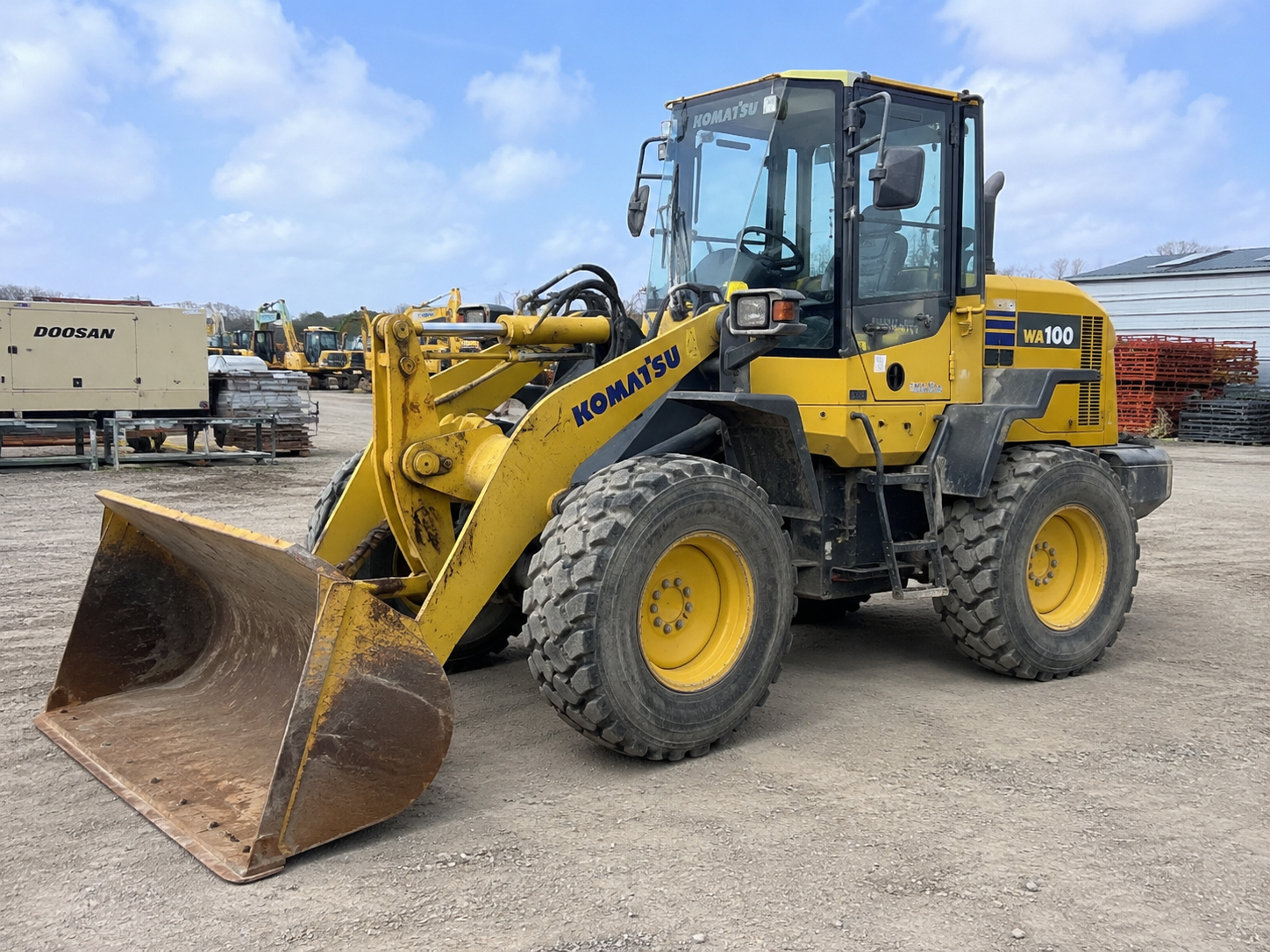 Komatsu WA100 Wheel Loader