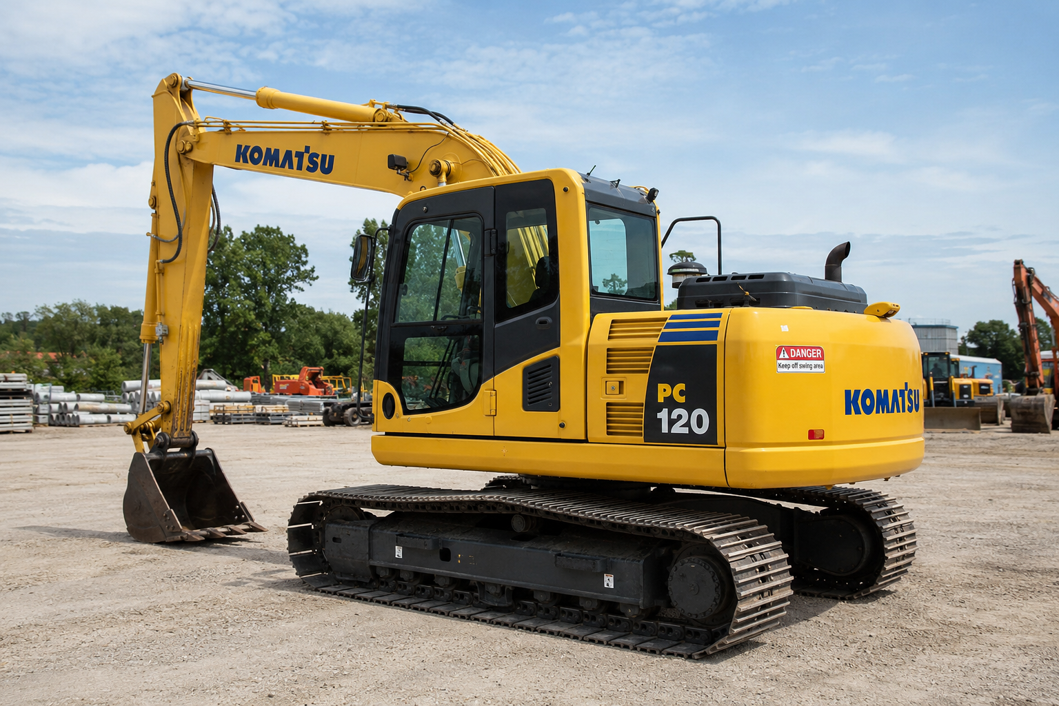 Komatsu PC120 Hydraulic Excavator