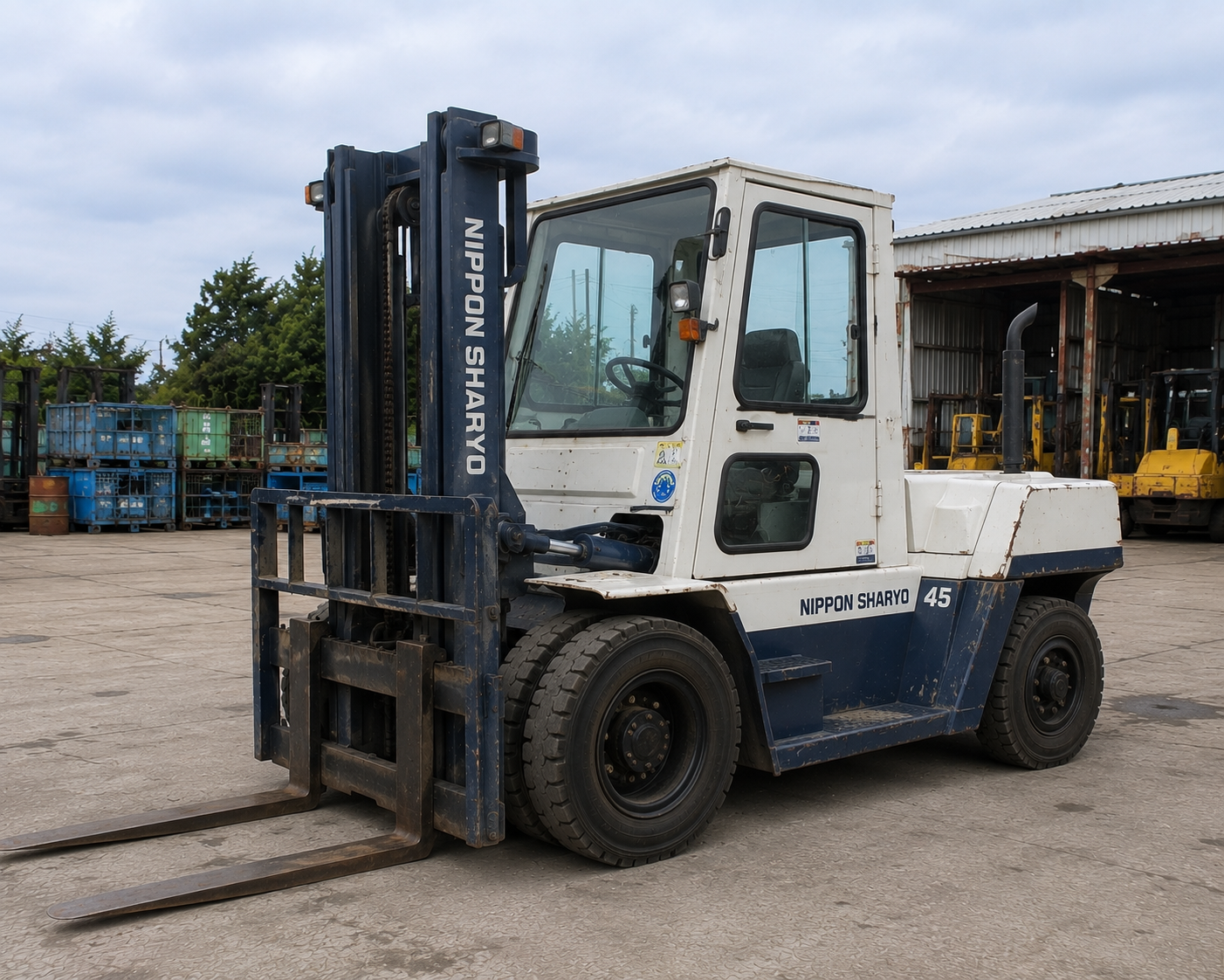 2016 Nippon Sharyo 45 Diesel Forklift
