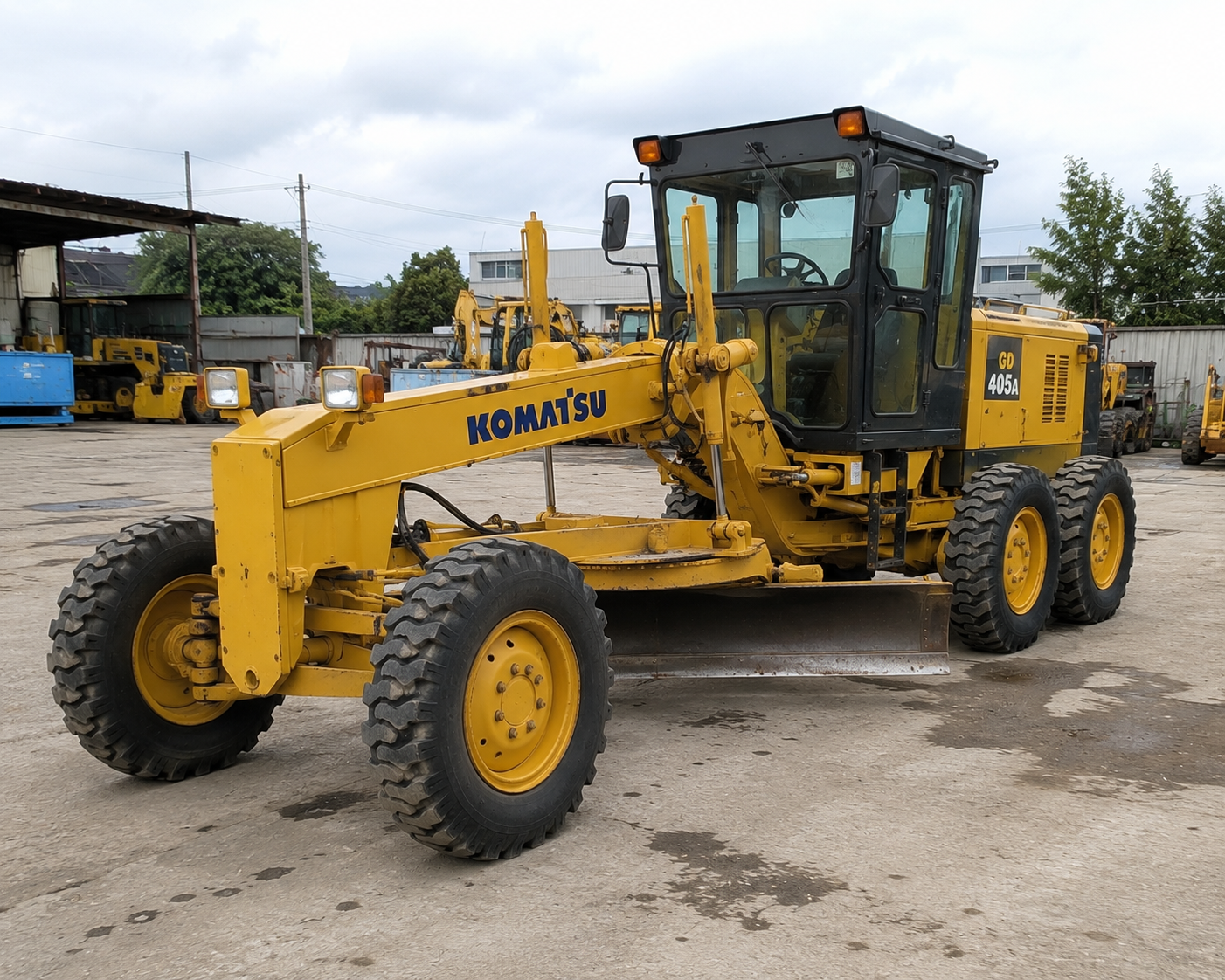 Komatsu GD405A Motor Grader